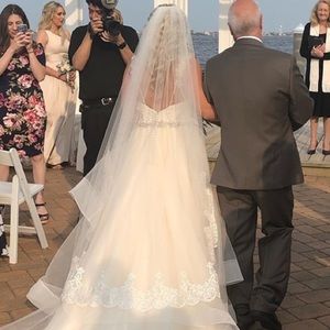 Davids Walking Length Veil